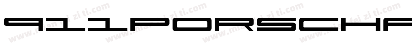 911porschaexpanded oz5字体转换
